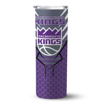 personalized sacramento kings chevron stripes purple skinny tumbler best selling.webp