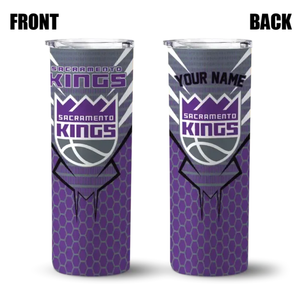 personalized sacramento kings chevron stripes purple skinny tumbler fashion forward.webp