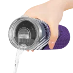 personalized sacramento kings chevron stripes purple skinny tumbler best selling 1.webp
