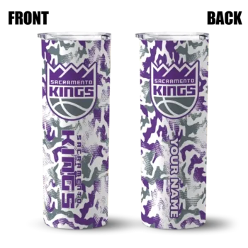 personalized sacramento kings claw marks purple white skinny tumbler fashion forward.webp