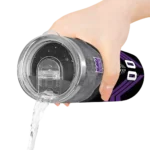 personalized sacramento kings hexagon honeycomb purple black skinny tumbler best selling 1.webp