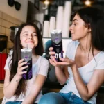 personalized sacramento kings hexagon honeycomb purple black skinny tumbler best selling 1.webp