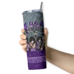 personalized sacramento kings kiss band grey skinny tumbler best selling 1.webp