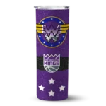 personalized sacramento kings star cluster purple skinny tumbler best selling 1.webp