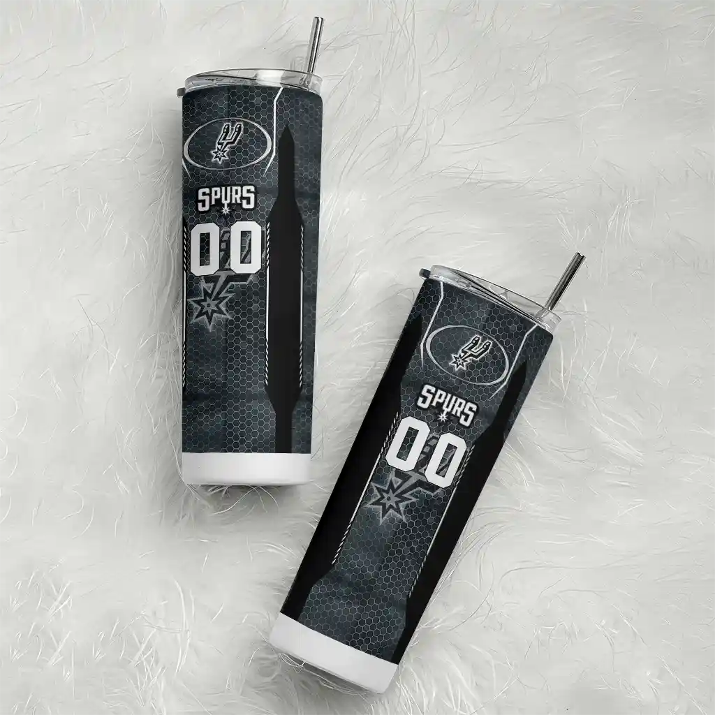 personalized san antonio spurs stacked diamond silver skinny tumbler top rated.webp personalized san antonio spurs stacked diamond silver skinny tumbler top rated.webp
