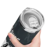 personalized san antonio spurs torn band silver white skinny tumbler best selling 1.webp