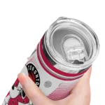 personalized toronto raptors snoopy dog red white skinny tumbler best selling 1.webp