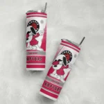 personalized toronto raptors snoopy dog red white skinny tumbler best selling 1.webp
