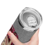 personalized toronto raptors sparkle lips red skinny tumbler best selling 1.webp