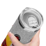 personalized toronto raptors winnie the pooh red gray skinny tumbler best selling 1.webp