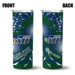 personalized utah jazz helmet clash navy skinny tumbler best selling 1.webp