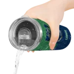 personalized utah jazz kiss band green skinny tumbler best selling 1.webp