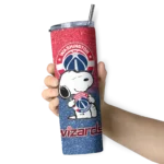 personalized washington wizards snoopy attitude blue skinny tumbler best selling 1.webp