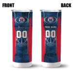 personalized washington wizards stacked diamond blue skinny tumbler best selling 1.webp