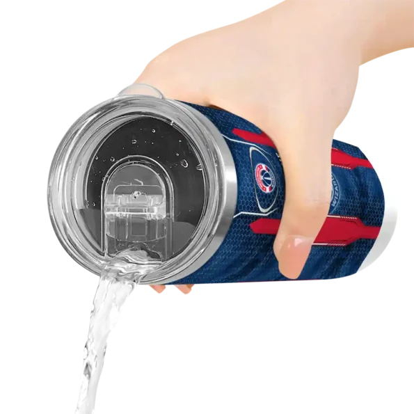 personalized washington wizards stacked diamond blue skinny tumbler latest model.webp