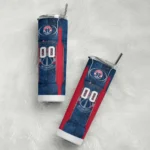 personalized washington wizards stacked diamond blue skinny tumbler best selling 1.webp