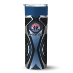 personalized washington wizards superman emblem blue black skinny tumbler best selling 1.webp