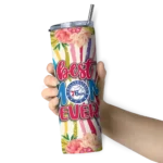 philadelphia 76ers flower cluster skinny tumbler best selling 1.webp
