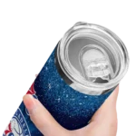 philadelphia 76ers radiant glitter blue skinny tumbler best selling 1.webp
