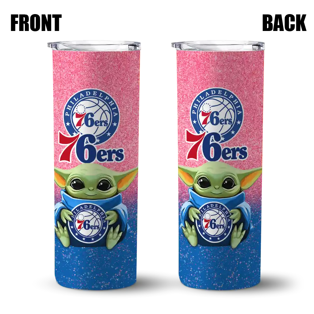 philadelphia 76ers yoda smile blue skinny tumbler fashion forward.webp philadelphia 76ers yoda smile blue skinny tumbler fashion forward.webp
