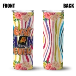 phoenix suns flower cluster skinny tumbler best selling 1.webp