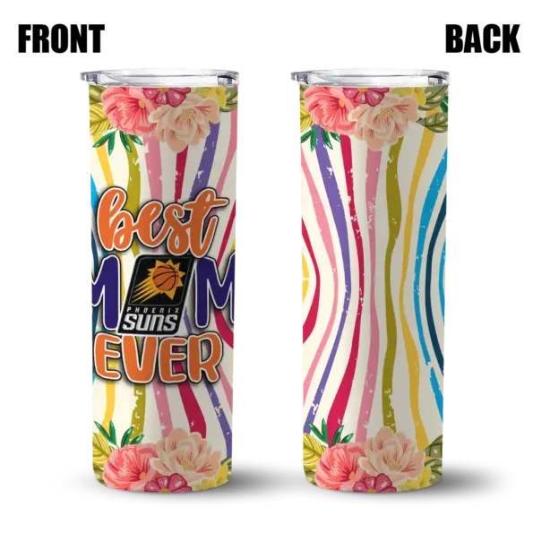 phoenix suns flower cluster skinny tumbler fashion forward.webp