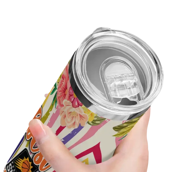 phoenix suns flower cluster skinny tumbler high quality.webp