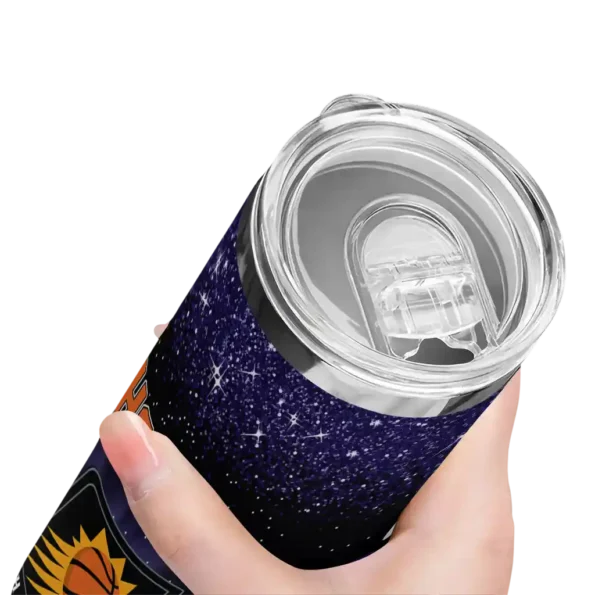 phoenix suns radiant glitter purple skinny tumbler high quality.webp