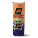 phoenix suns yoda smile purple skinny tumbler best selling 1.webp