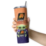 phoenix suns yoda smile purple skinny tumbler best selling 1.webp