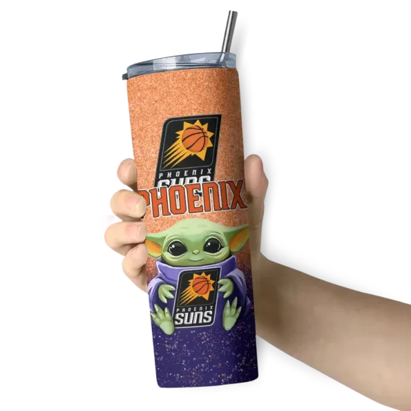 phoenix suns yoda smile purple skinny tumbler premium grade.webp