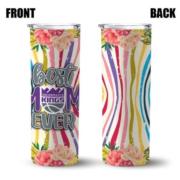 sacramento kings flower cluster skinny tumbler fashion forward.webp