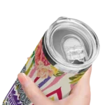 sacramento kings flower cluster skinny tumbler best selling 1.webp
