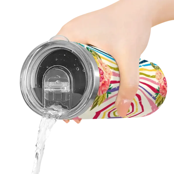 sacramento kings flower cluster skinny tumbler latest model.webp
