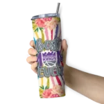sacramento kings flower cluster skinny tumbler best selling 1.webp