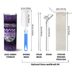 sacramento kings radiant glitter purple skinny tumbler best selling 1.webp
