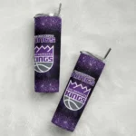 sacramento kings radiant glitter purple skinny tumbler best selling 1.webp