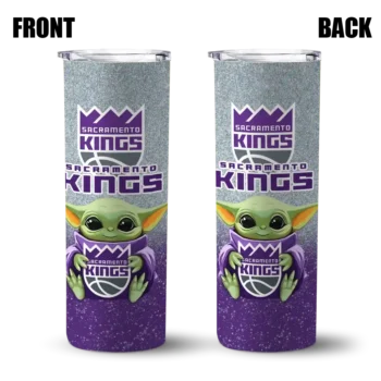 sacramento kings yoda smile purple skinny tumbler fashion forward.webp
