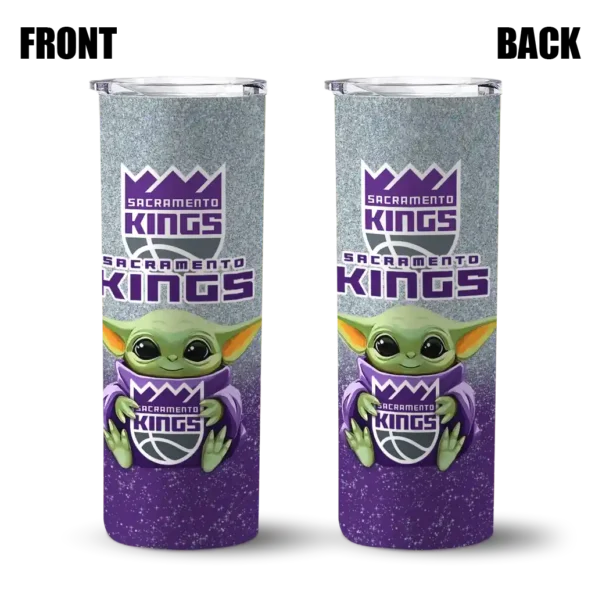 sacramento kings yoda smile purple skinny tumbler fashion forward.webp