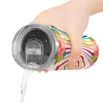 san antonio spurs flower cluster skinny tumbler best selling 1.webp