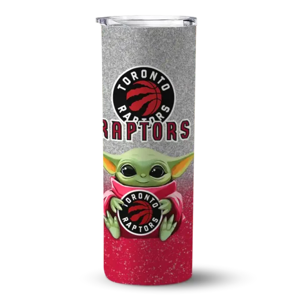 toronto raptors yoda smile red skinny tumbler best selling 1.webp