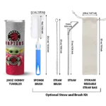 toronto raptors yoda smile red skinny tumbler best selling 1.webp