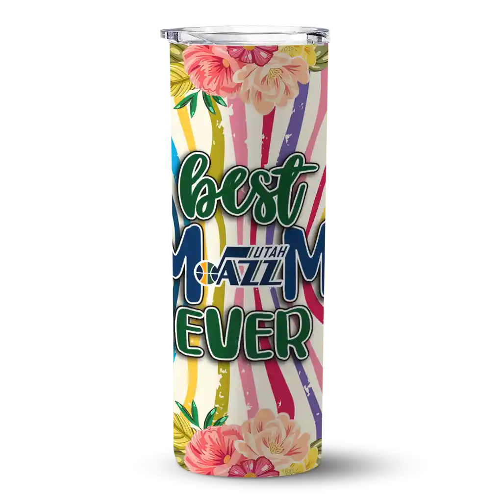 utah jazz flower cluster skinny tumbler best selling 1.webp utah jazz flower cluster skinny tumbler best selling 1.webp