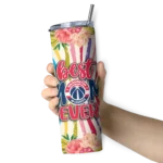 washington wizards flower cluster skinny tumbler best selling 1.webp