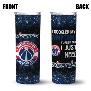 washington wizards radiant glitter blue skinny tumbler fashion forward.webp