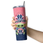 washington wizards yoda smile blue skinny tumbler best selling 1.webp