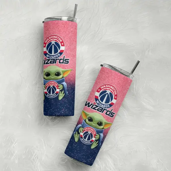 washington wizards yoda smile blue skinny tumbler top rated.webp