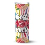 atlanta hawks flower cluster skinny tumbler best selling 1.webp