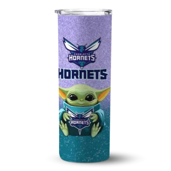 charlotte hornets yoda smile teal skinny tumbler best selling 1.webp