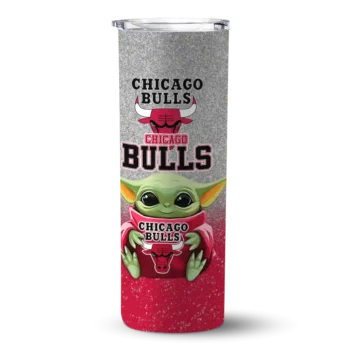 chicago bulls yoda smile red skinny tumbler best selling 1.webp